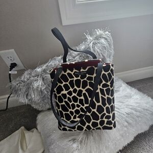 Barely worn vintage kate spade velvet and felt purse
